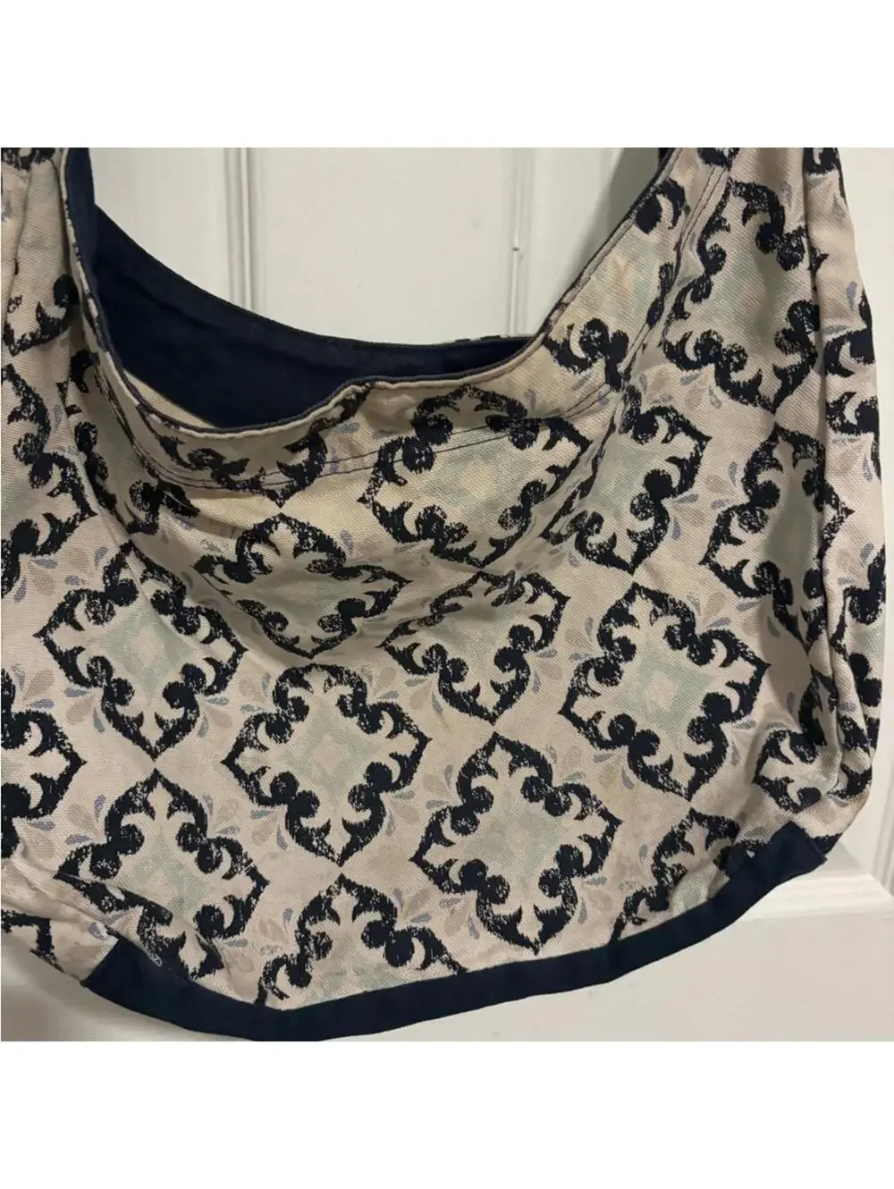 Stylish Black and Cream Women's Thirty One Bag